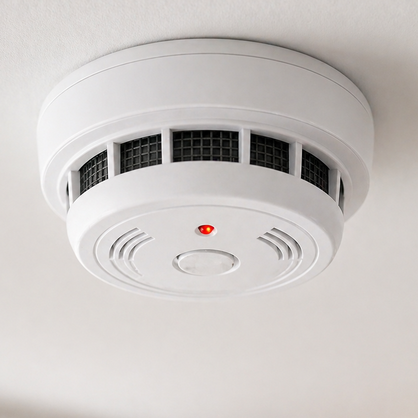 Smoke detector for a business